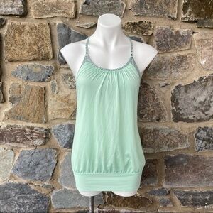 Lululemon No Limits Tank Fresh Teal Mini Hyper 6